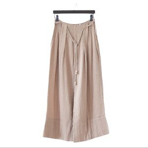 Free People Wide Leg Drawstring Pants